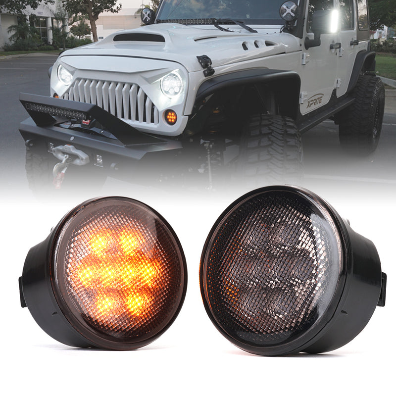 G2 LED Amber Turn Signal Light for 07-18 Jeep Wrangler