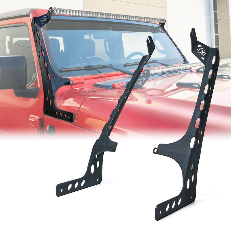 50" Light Bar Mounting Bracket for Jeep Wrangler JL & Gladiator JT | Prevail Series G1