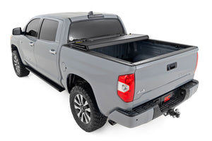 Hard Tri-Fold Flip Up Bed Cover 5'7" Bed | Toyota Tundra 2WD/4WD (07-21)