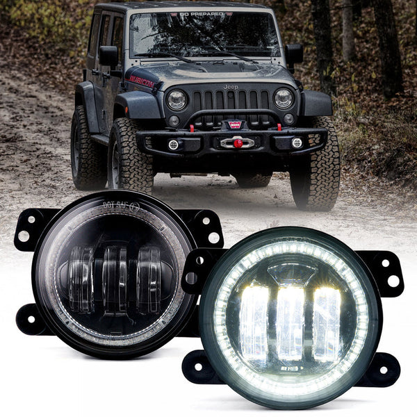 4 Inch Halo LED Fog Lights | Escapade Series