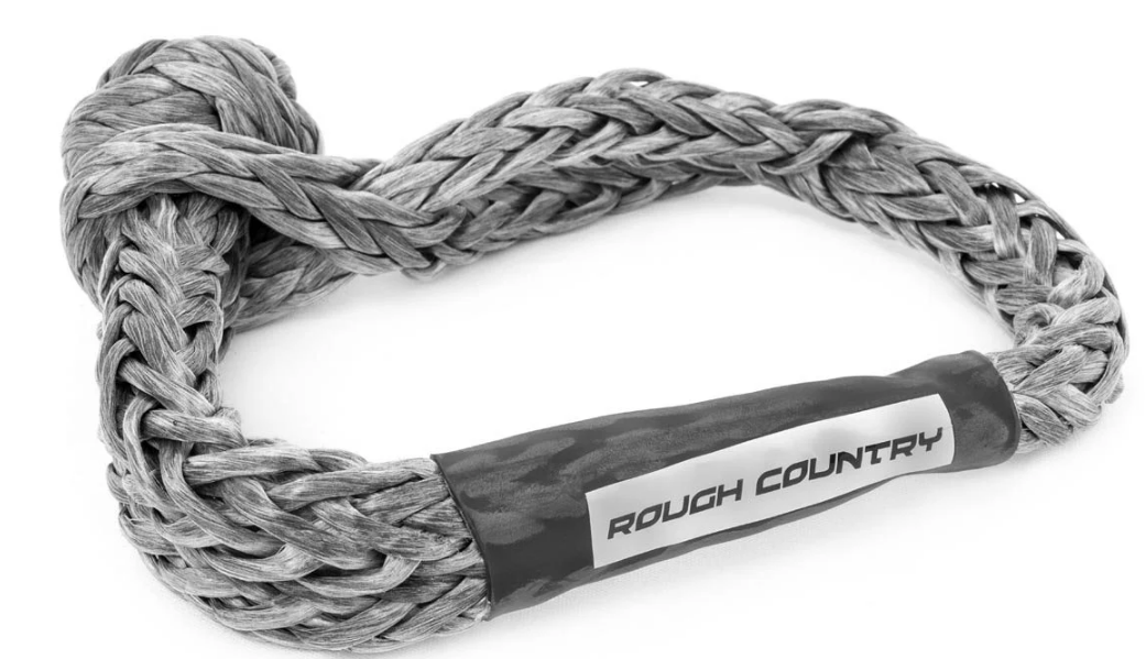 Rugged Ridge 7/16-Inch Soft Rope Shackle; 7,500 lb.