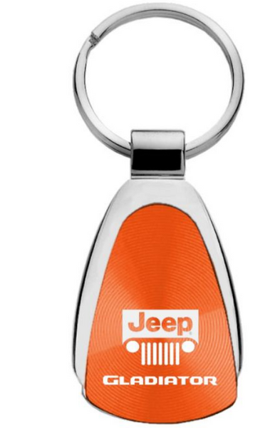 AUG GLADIATOR TEARDROP KEY FOB ORANGE