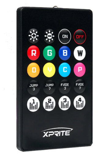 Replacement Remote Control for Underglow Lights (Battery Not Included)