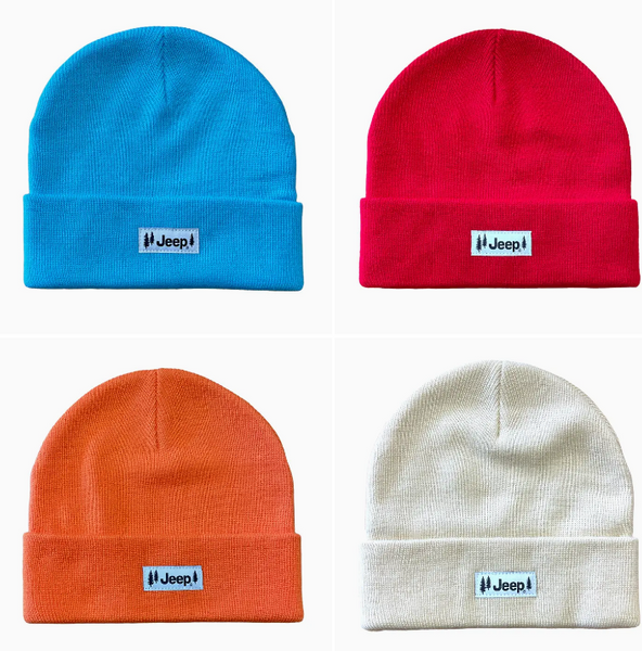 Hat - Jeep Pines Patch Flip Knit