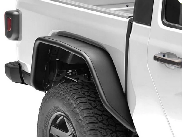 Barricade Tubular Fender Flares; Rear (20-24 Jeep Gladiator JT)