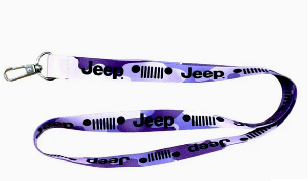 Lanyard - Jeep Gecko Green Camo