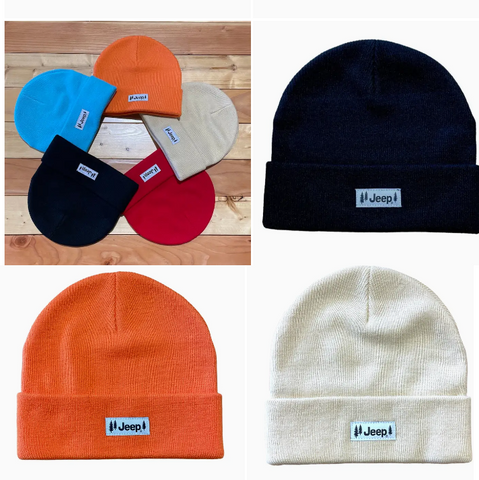 Hat - Jeep Pines Patch Flip Knit