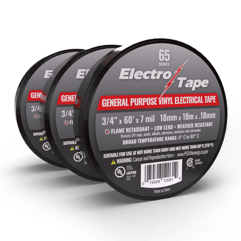 General Purpose Electrical Tape – 65 Series – 7 mil