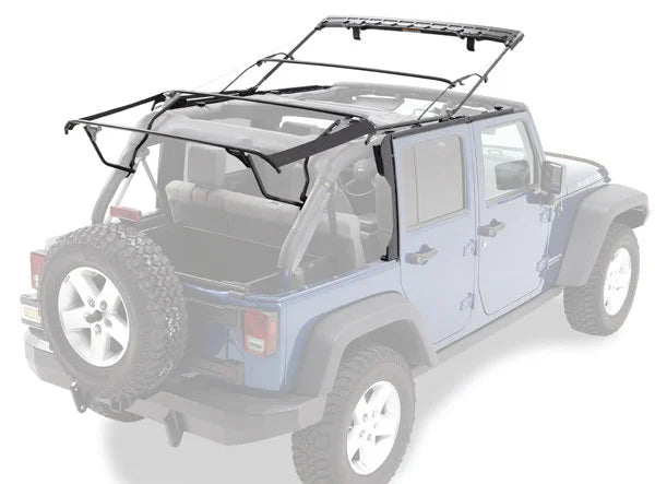 Supertop NX Soft Top with Tinted Windows for 07-18 Jeep Wrangler Unlimited JK 4 Door