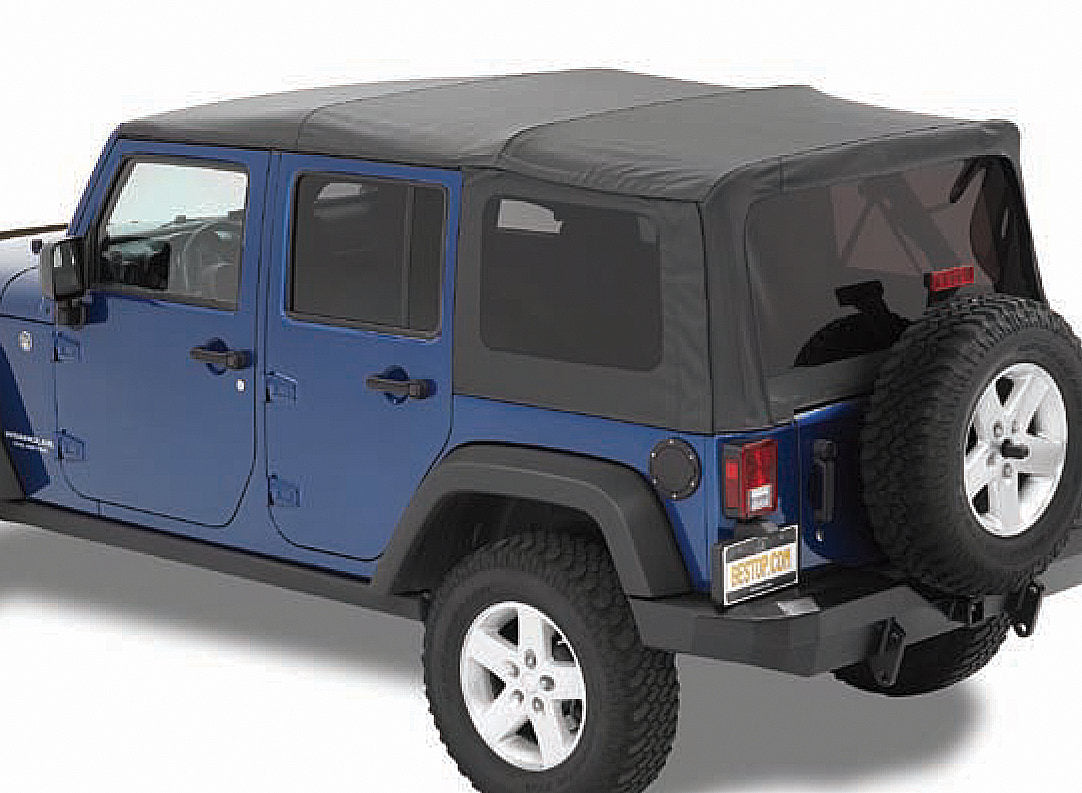 Supertop NX Soft Top with Tinted Windows for 07-18 Jeep Wrangler Unlimited JK 4 Door