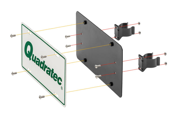 Roller Fairlead License Plate Mount