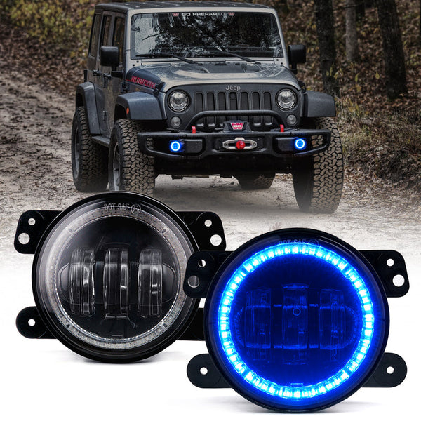 4 Inch Halo LED Fog Lights | Escapade Series