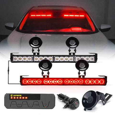 Dual LED Traffic Advisor Strobe Lights | Contract G1 Series