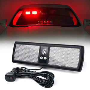 Windshield Visor 48 LED Strobe Lights | Decoy Series