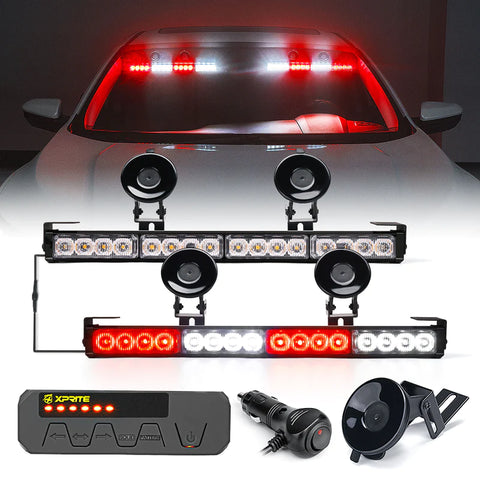 Dual LED Traffic Advisor Strobe Lights | Contract G1 Series