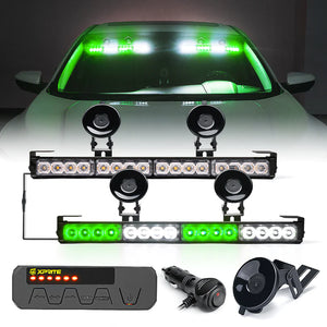 Dual LED Traffic Advisor Strobe Lights | Contract G1 Series