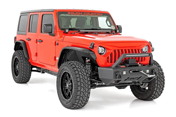 High Clearance LED Flat Fender Flare Kit UV Treated | | Jeep Wrangler JL (18-24)