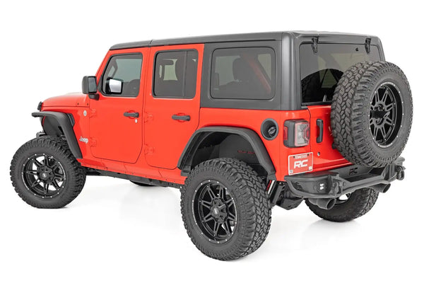 High Clearance LED Flat Fender Flare Kit UV Treated | | Jeep Wrangler JL (18-24)