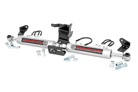 N3 Steering Stabilizer Dual | 2.5-8 Inch Lift | Jeep Gladiator JT (20-23)/Wrangler JL (18-23)