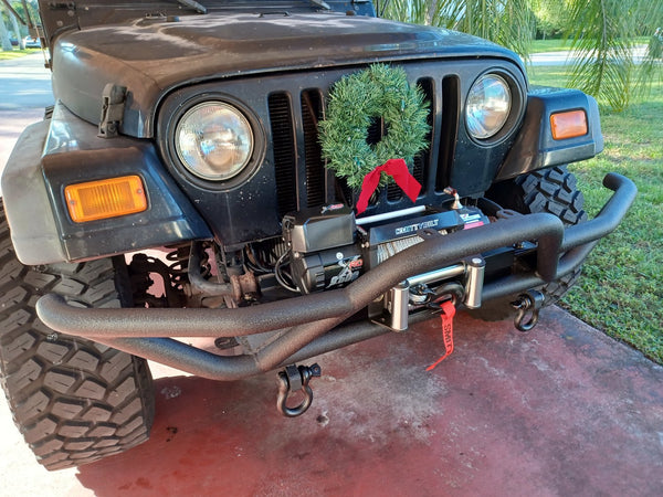 QRC Front Bumper Without Winch for 87-06 Jeep Wrangler YJ, TJ & Unlimited