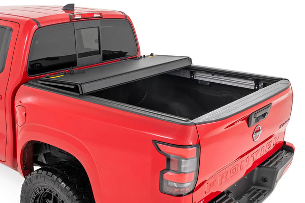 Hard Tri-Fold Flip Up Bed Cover 5' Bed | Nissan Frontier 2WD/4WD (22-24)