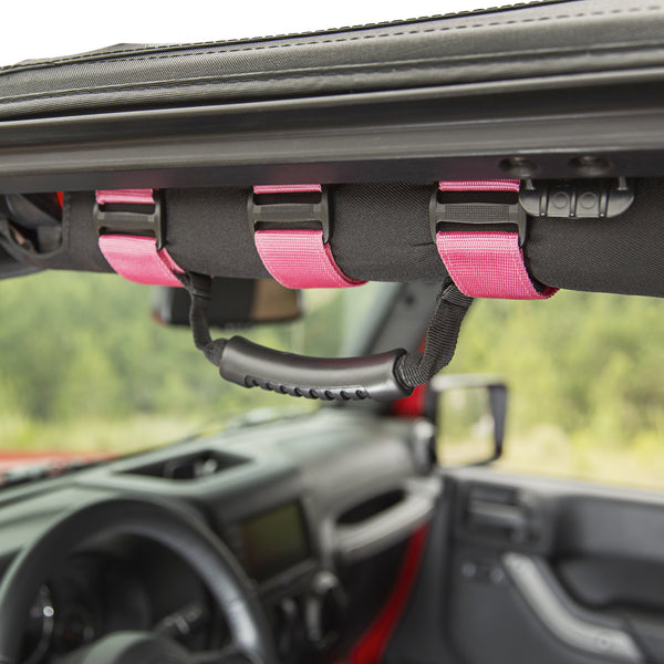 Rugged Ridge 13505. Sport Bar Grab Handles for 55-23 Jeep Wrangler JL, JK, TJ, YJ, CJ & Gladiator JT