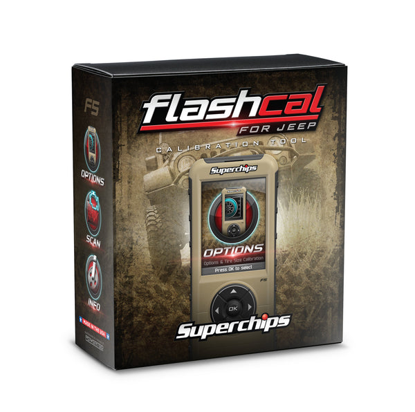 Superchips 3571 Flashcal F5 Programmer for 07-18 Jeep Wrangler JK