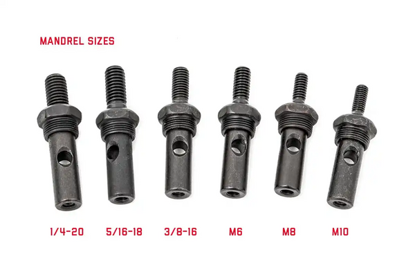 Nutsert Toolkit - 10 Piece System W/Quick Change Mandrel Set