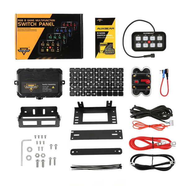 AR-800 MULTIFUNCTION RGB SWITCH PANEL WITH BLUETOOTH CONTROLLED & 47 INCH EXTENSION CABLE(OPTIONAL) FOR TOYOTA TACOMA