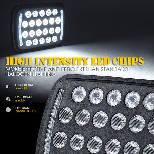 5X7" LED Headlights | Insight Series