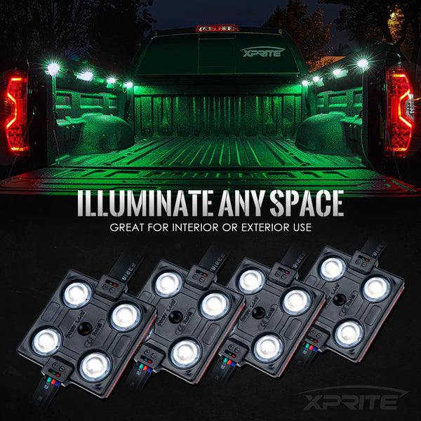 8pc Trunk LED Light Pod Set