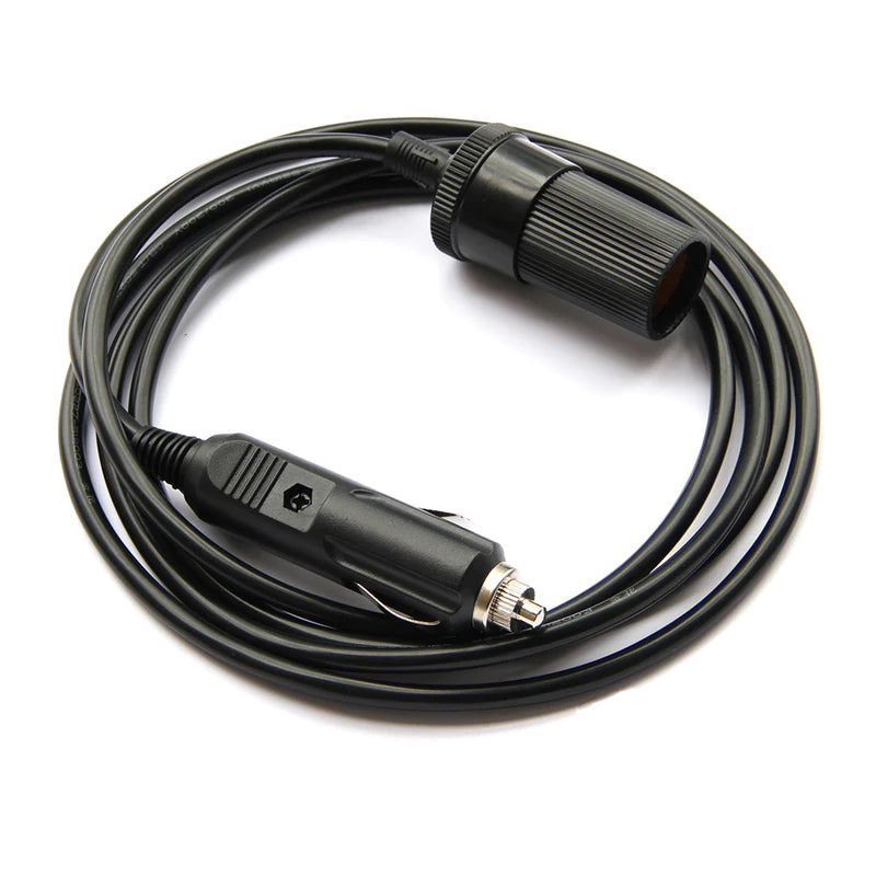 12V 6.5' Cigarette Extender Extension Cord/Cable/Wire with Cigarette Lighter Plug