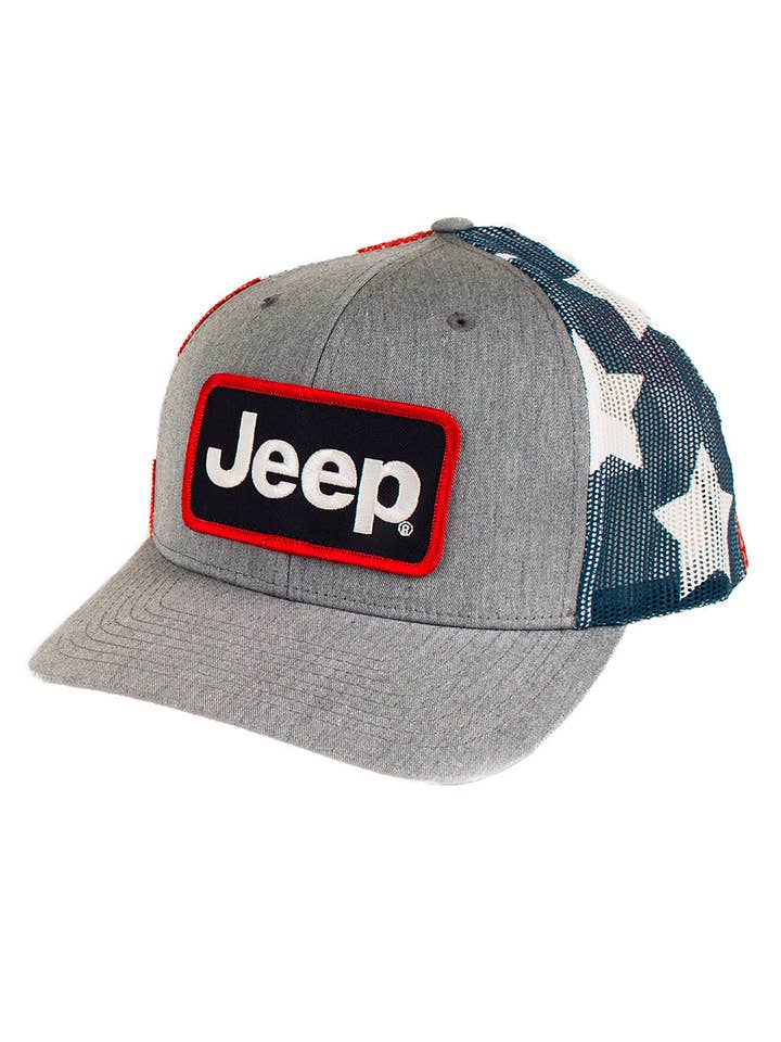 Hat - Jeep Richardson Stars and Stripes Patch Hat