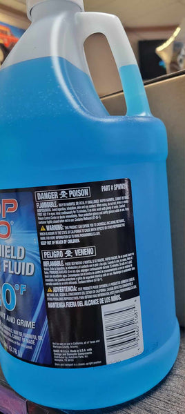 ShopPro Negative 20 Degree Windshield Washer Fluid 1 Gallon