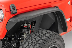 High Clearance LED Flat Fender Flare Kit UV Treated | | Jeep Wrangler JL (18-24)