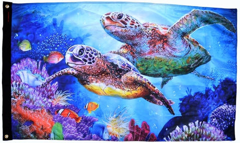 3×5′ Sea Turtles Flag