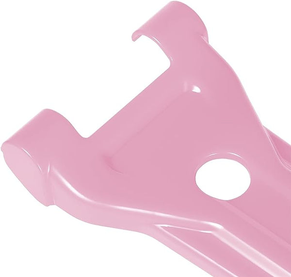 Bonbo Pink ABS Hood Hinge Cover Trim Compatible for Jeep Wrangler JL JLU 2018-2021 and for Jeep Gladiator JT 2020-2021 (Pack of 2)
