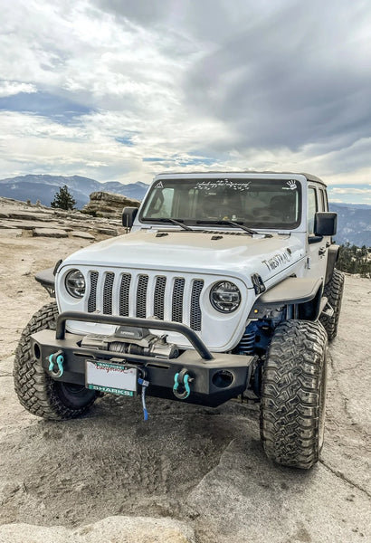 Rugged Ridge 11615.73 HD Steel Tube Fenders Front & Rear Fenders for 18-24 Jeep Wrangler JL