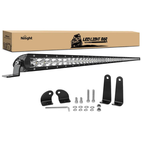 51" 250W 24000LM Slim Spot/Flood LED Light Bar