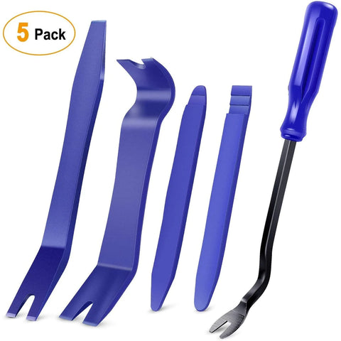 5 Pcs Auto Trim Removal Tool Set Blue