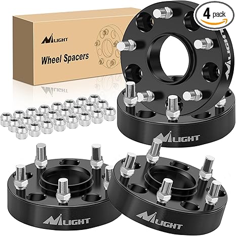 Ram 1500 Wheel Spacers 5x5.5,Hubcentric Wheel Spacer 1.5 inch for Ram 1500 2012 2013 2014 2015 2016 2017 2018 5x139.7mm with 77.8mm Hub Bore M14x1.5 Studs-4pcs