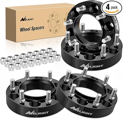 6x5.5 Wheel Spacers,Hub Bore 106mm Hub Centric Wheel Spacers Fit for 1995-2023 Toyota Tacoma 4Runner FJ Cruiser Tundra Fortuner Sequoia 2013 2014 2015 2016 2017 2018 2019 2020 2021 2022 2023