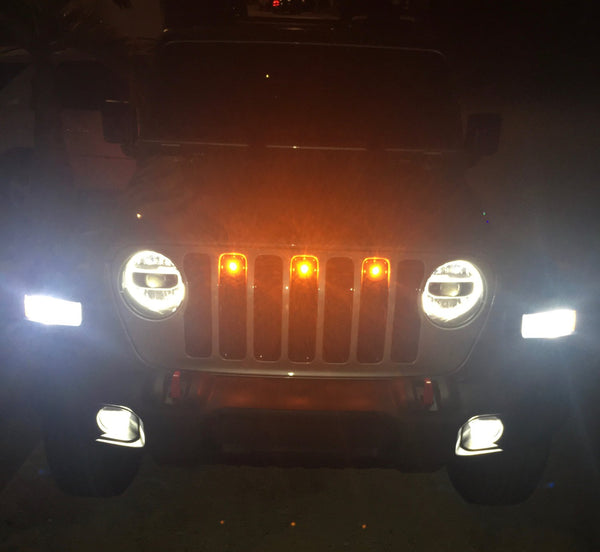 Pre-Runner LED Light Kit for 18-23 Jeep Wrangler JL