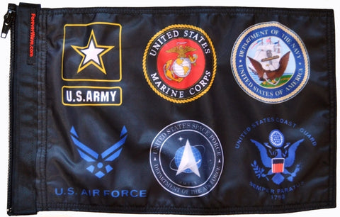 12″x18″ Armed Forces Flag