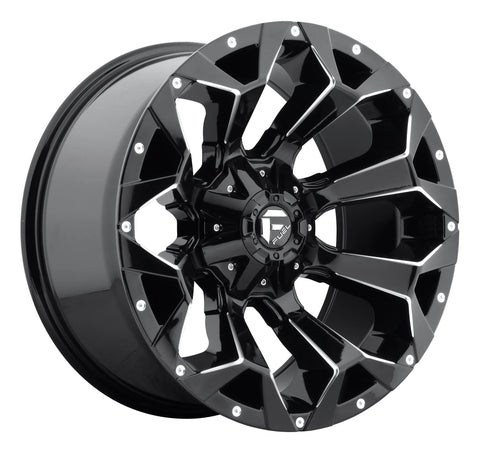 Fuel® Off-Road D576179026 Assault Wheel in 17x9 with 4.5in Backspace Gloss Black for 07-24 Jeep Wrangler JK, JL, & Gladiator JT