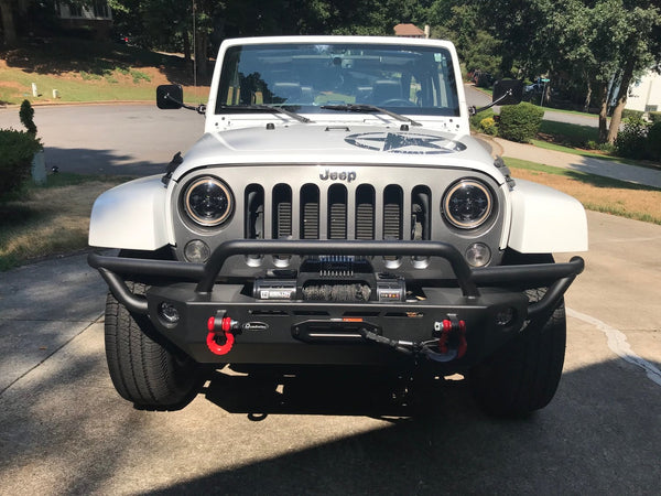 QRC Front Winch Ready Bumper for 07-18 Jeep Wrangler JK