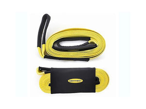 Smittybilt 2-Inch x 20-Foot Recovery Tow Strap; 20,000 lb.