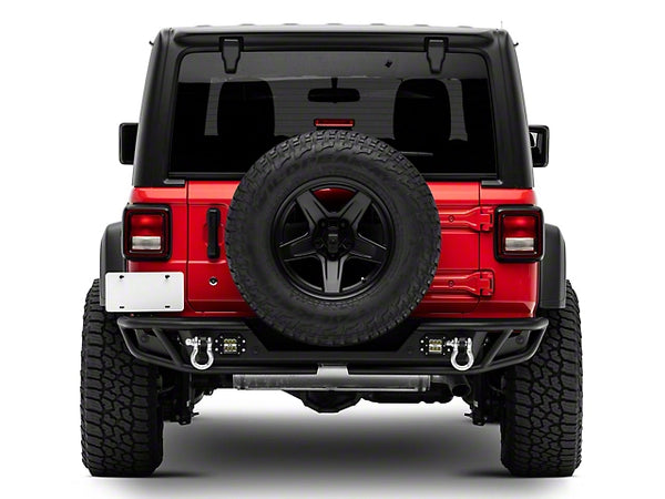 Trail Runner Rear Bumper with LED Trail Lights (18-24 Jeep Wrangler JL)