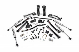 JKS Manufacturing JSPEC113KFA J-Konnect 3.5in Suspension System with Fox 2.0 Adventure Series Shocks for 07-18 Jeep Wrangler Unlimited JK 4-Door