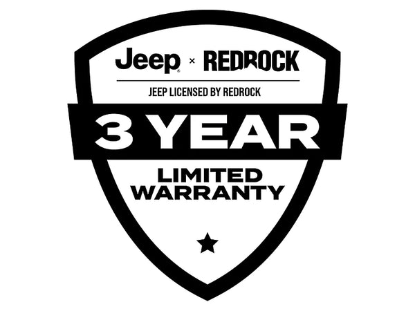 Jeep Licensed by RedRock Winch Cover with Jeep Logo